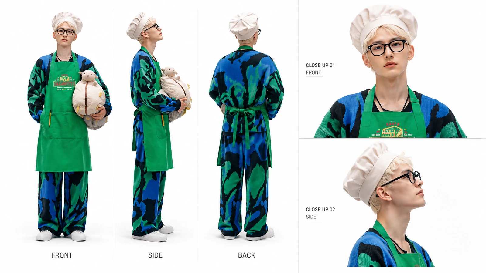 Reference Image + Multi-Character Replacement Reference Video · 2