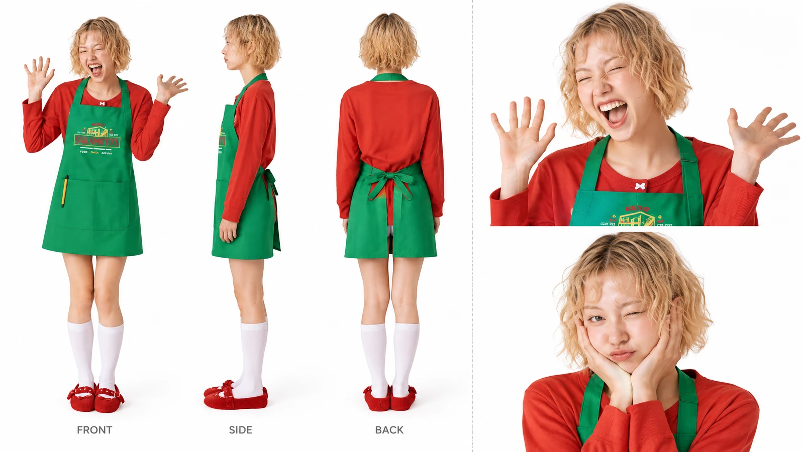 Reference Image + Multi-Character Replacement Reference Video · 3