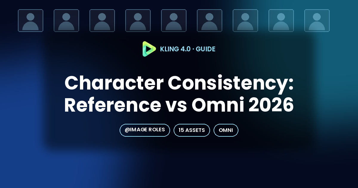 Kling 4.0 Character Consistency: Reference vs Omni (2026)