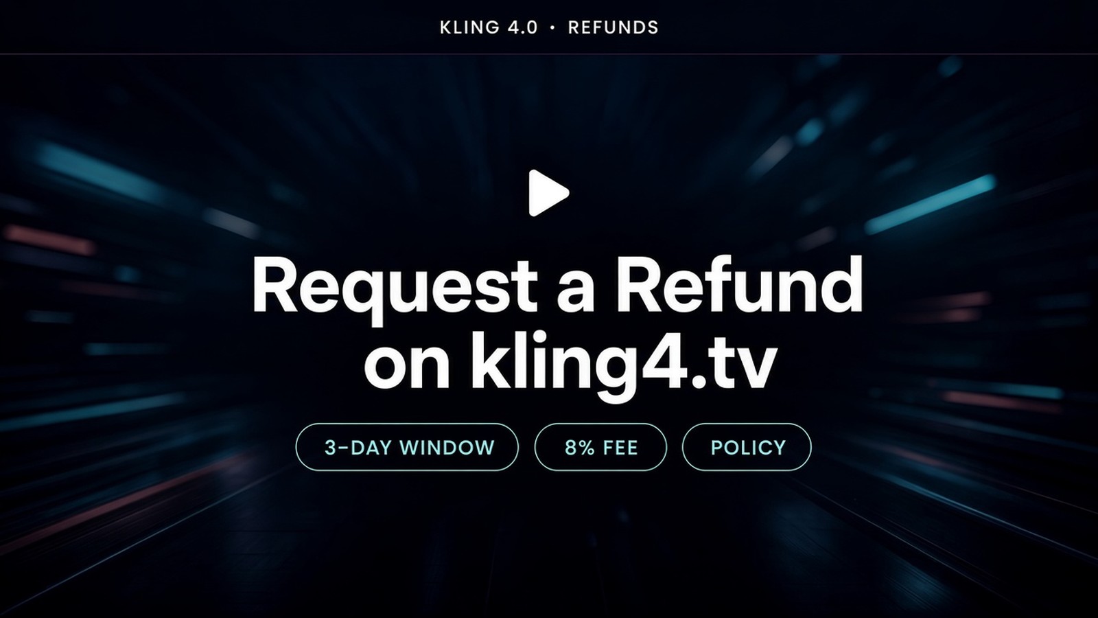 How to Request a Refund on kling4.tv